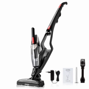 Homasy Cordless Stick Vacuum. 2-in-1 Stick Handheld Vacuum Cleaner