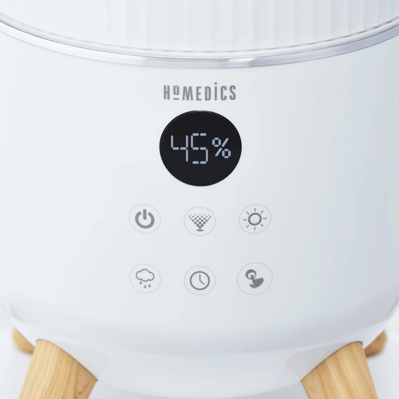 Homedics TotalComfort Deluxe Ultrasonic Humidifier - White | UHE-CMTF91-GB