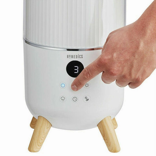 Homedics TotalComfort Deluxe Ultrasonic Humidifier - White | UHE-CMTF91-GB