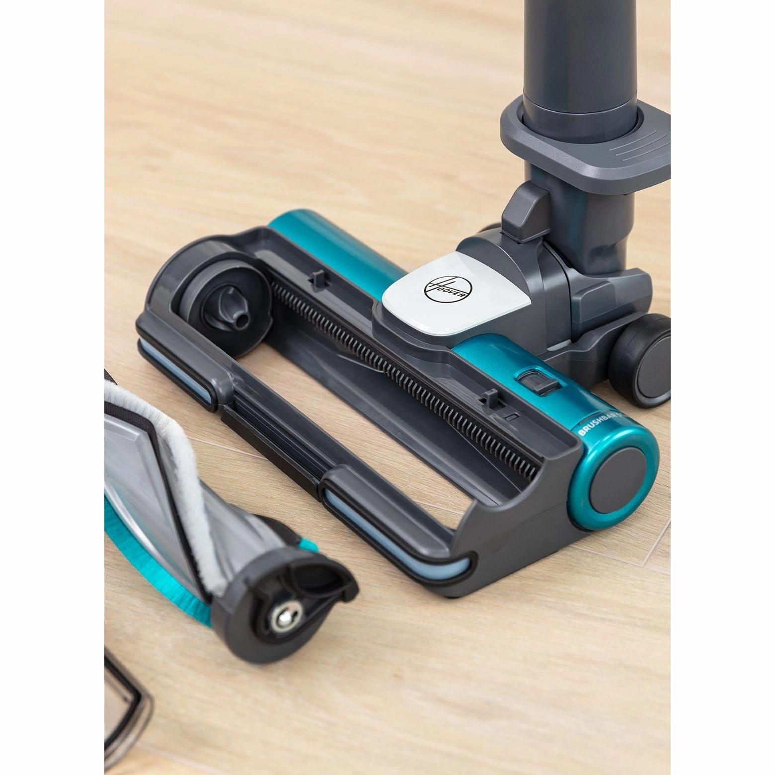 Hoover 0.7L HF9 Anti-Twist Cordless Pet Vacuum Cleaner - Grey & Turquoise | HF910P