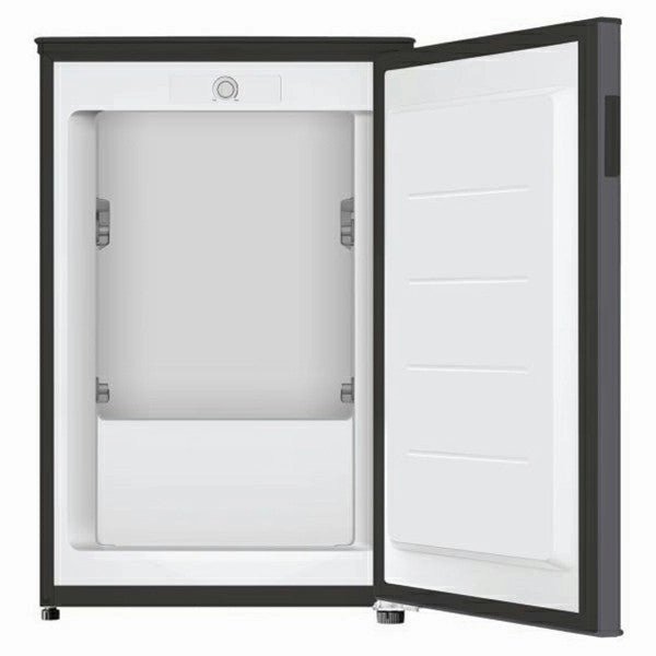 Hoover 85L Freestanding Upright Freezer - Black | HOUQS 58ESK
