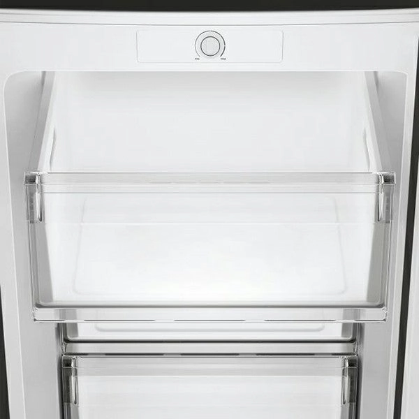 Hoover 85L Freestanding Upright Freezer - Black | HOUQS 58ESK
