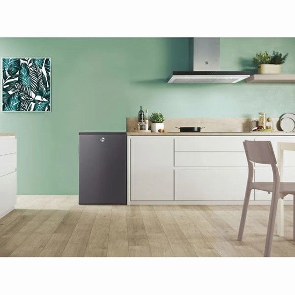 Hoover 85L Freestanding Upright Freezer - Black | HOUQS 58ESK