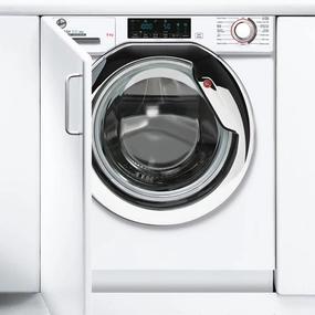 Hoover 9KG 1600RPM Integrated Washing Machine - White | HBWOS 69TMCE-80