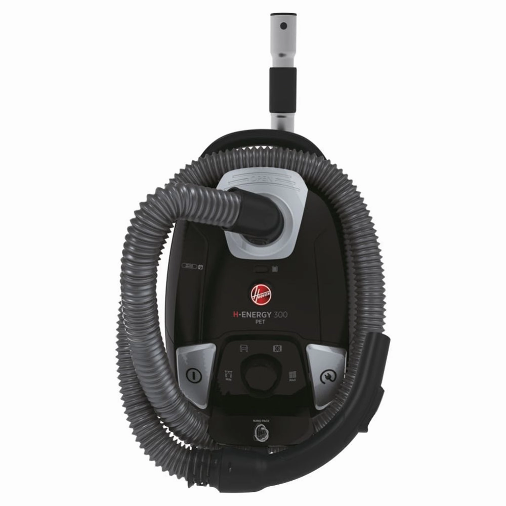 Hoover H-Energy 300 Cylinder Vacuum Cleaner - Luxor Black | HE320PET