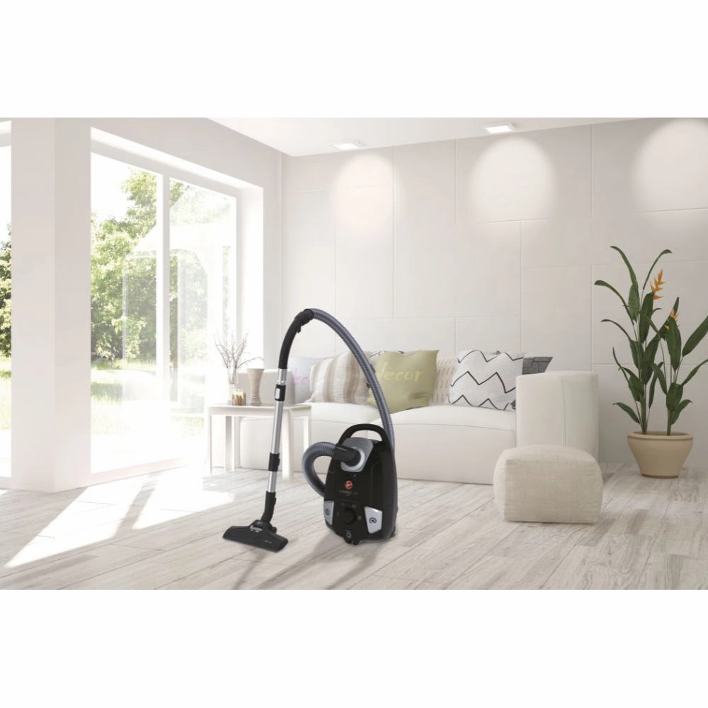 Hoover H-Energy 300 Cylinder Vacuum Cleaner - Luxor Black | HE320PET