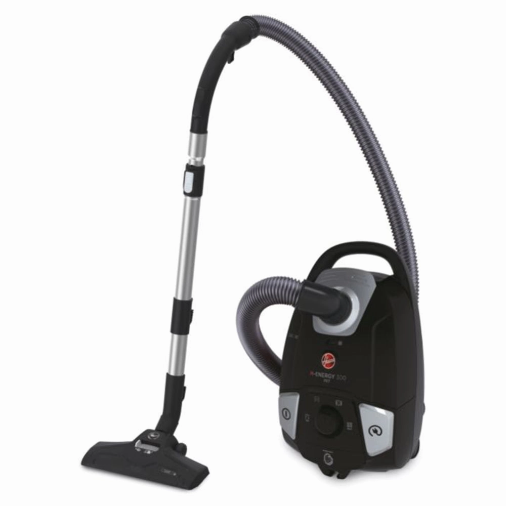 Hoover H-Energy 300 Cylinder Vacuum Cleaner - Luxor Black | HE320PET