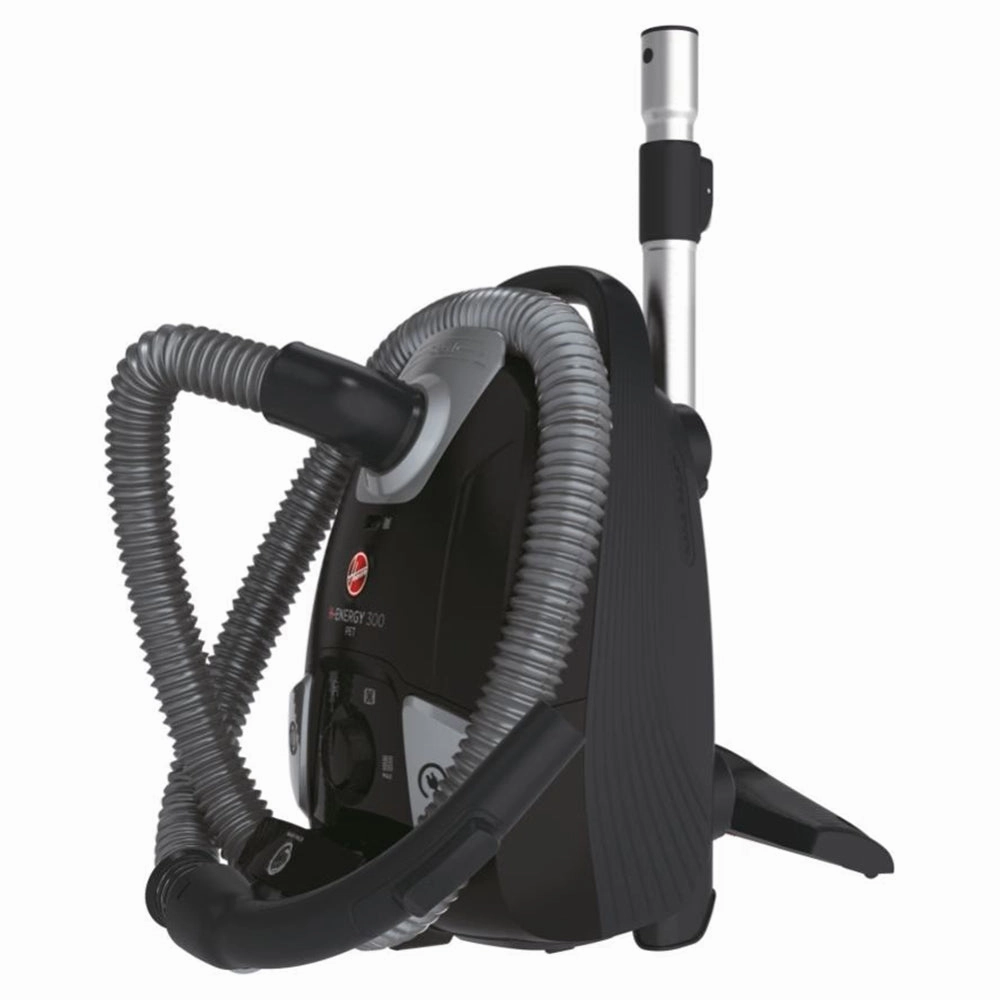 Hoover H-Energy 300 Cylinder Vacuum Cleaner - Luxor Black | HE320PET