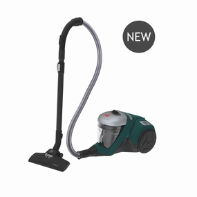 Hoover H-POWER 300 Bagless Cylinder Vacuum Cleaner - Velvet Green & Silver | HP310HM