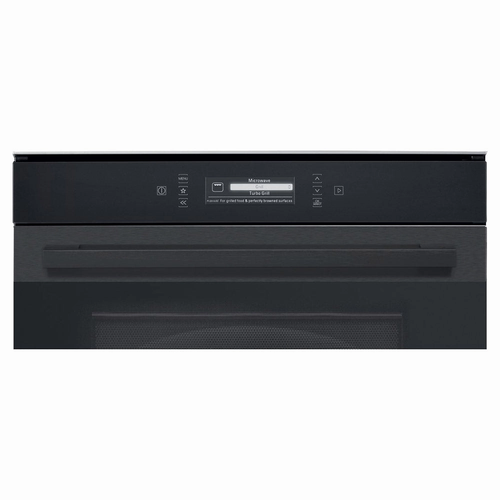 Hotpoint 40L Built-in Combi Microwave - Black Steel | MP 996 BM H
