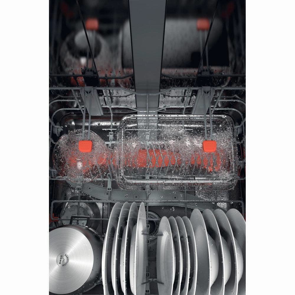 Hotpoint 60CM Freestanding Standard Dishwasher - Black | HFC3C26WCBUK