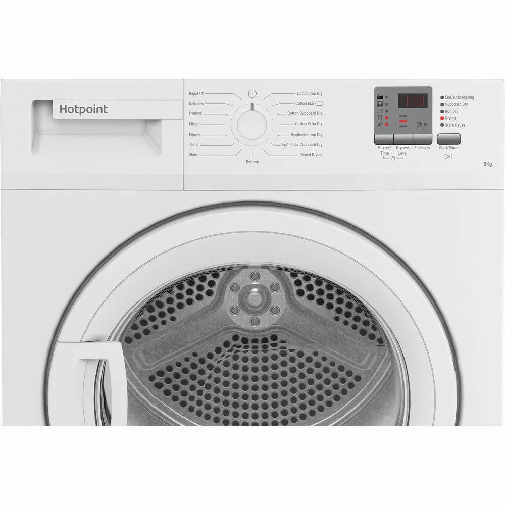 Hotpoint 8KG Condenser Tumble Dryer - White | C HD C82 WWGD UK
