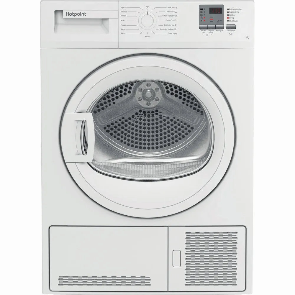 Hotpoint 9KG Freestanding Condenser Tumble Dryer - White | C HD C92 WWGD UK