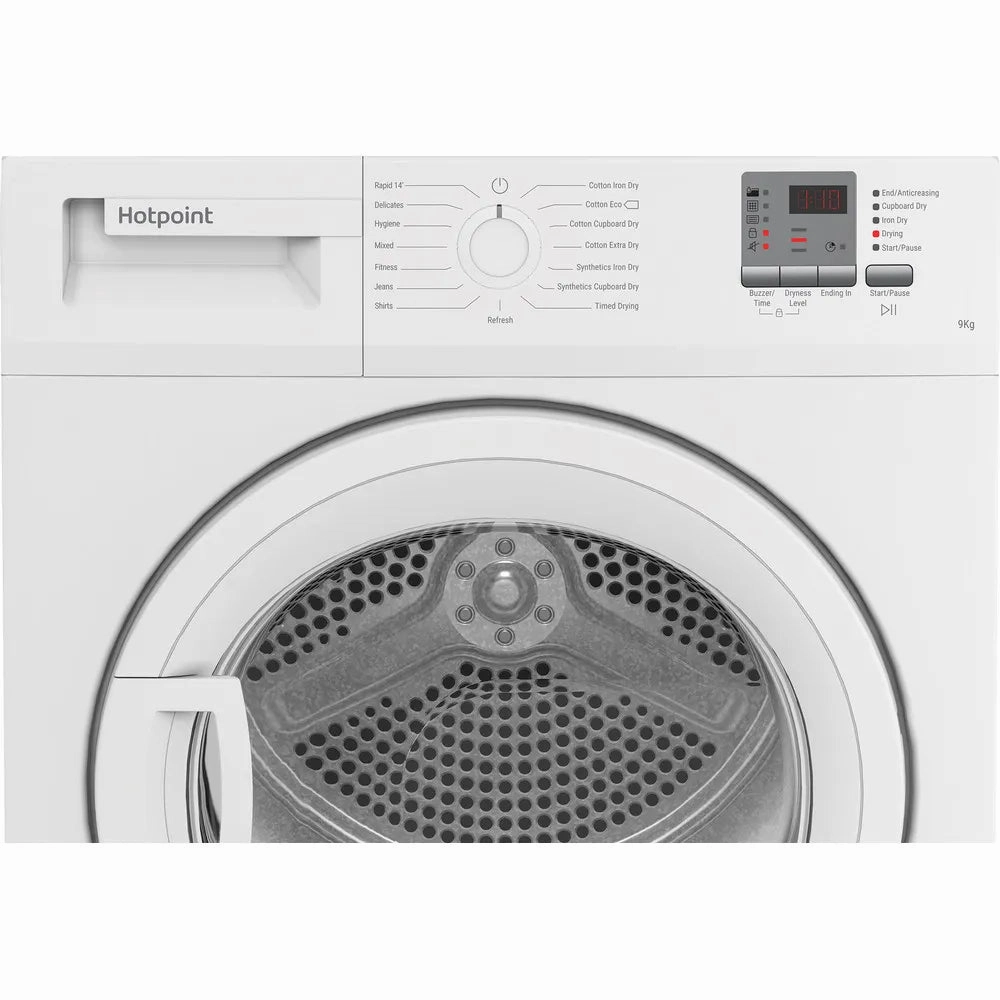 Hotpoint 9KG Freestanding Condenser Tumble Dryer - White | C HD C92 WWGD UK