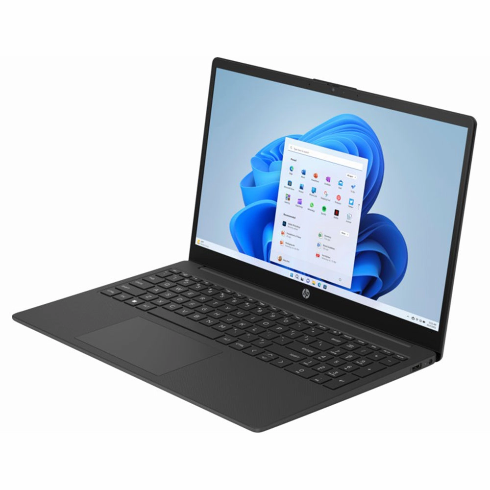 HP AMD Ryzen 3 15.6 8GB/256GB Laptop - Jet Black | 15-FC0028NA