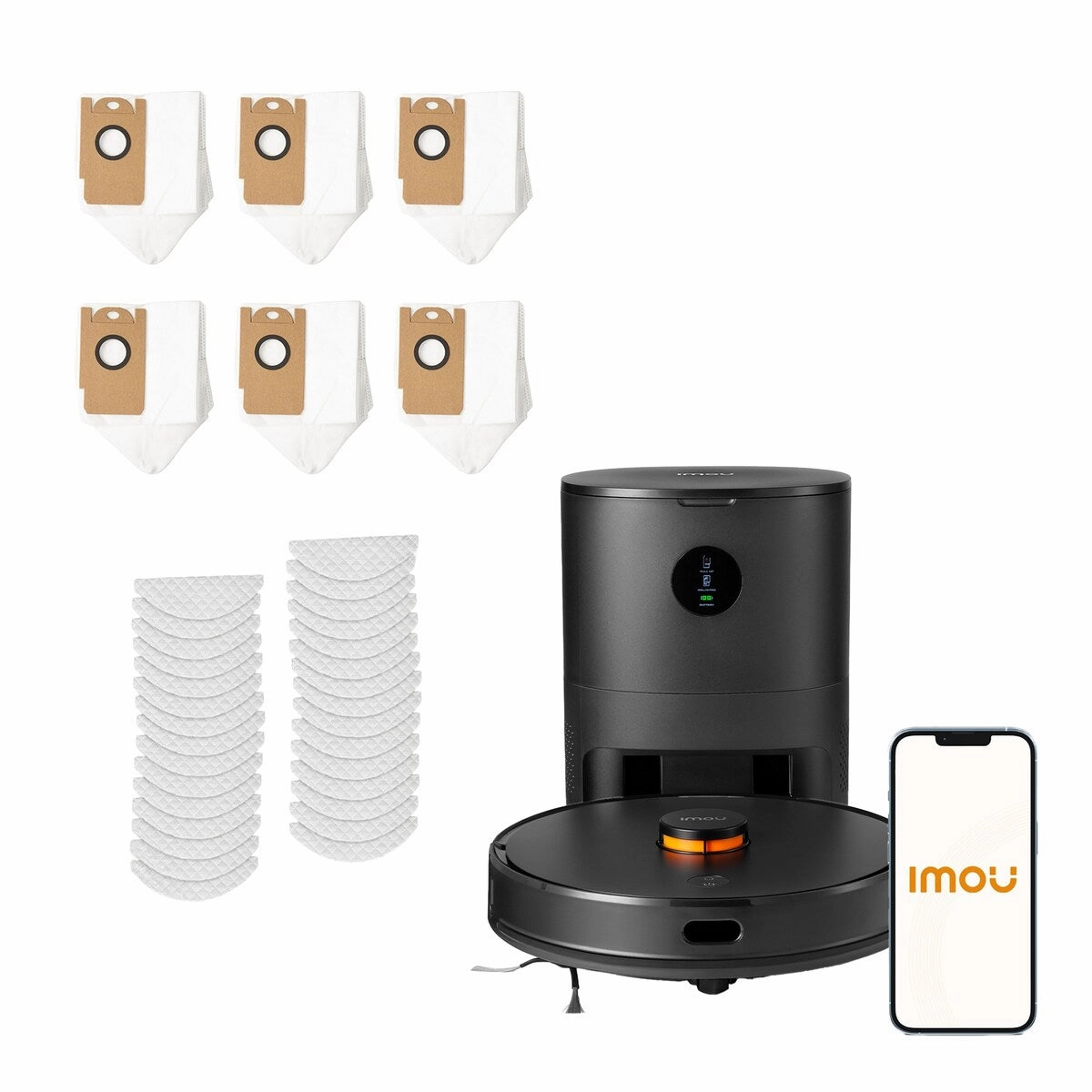 IMOU Robot Vacuum Cleaner with Auto Dirt Disposal