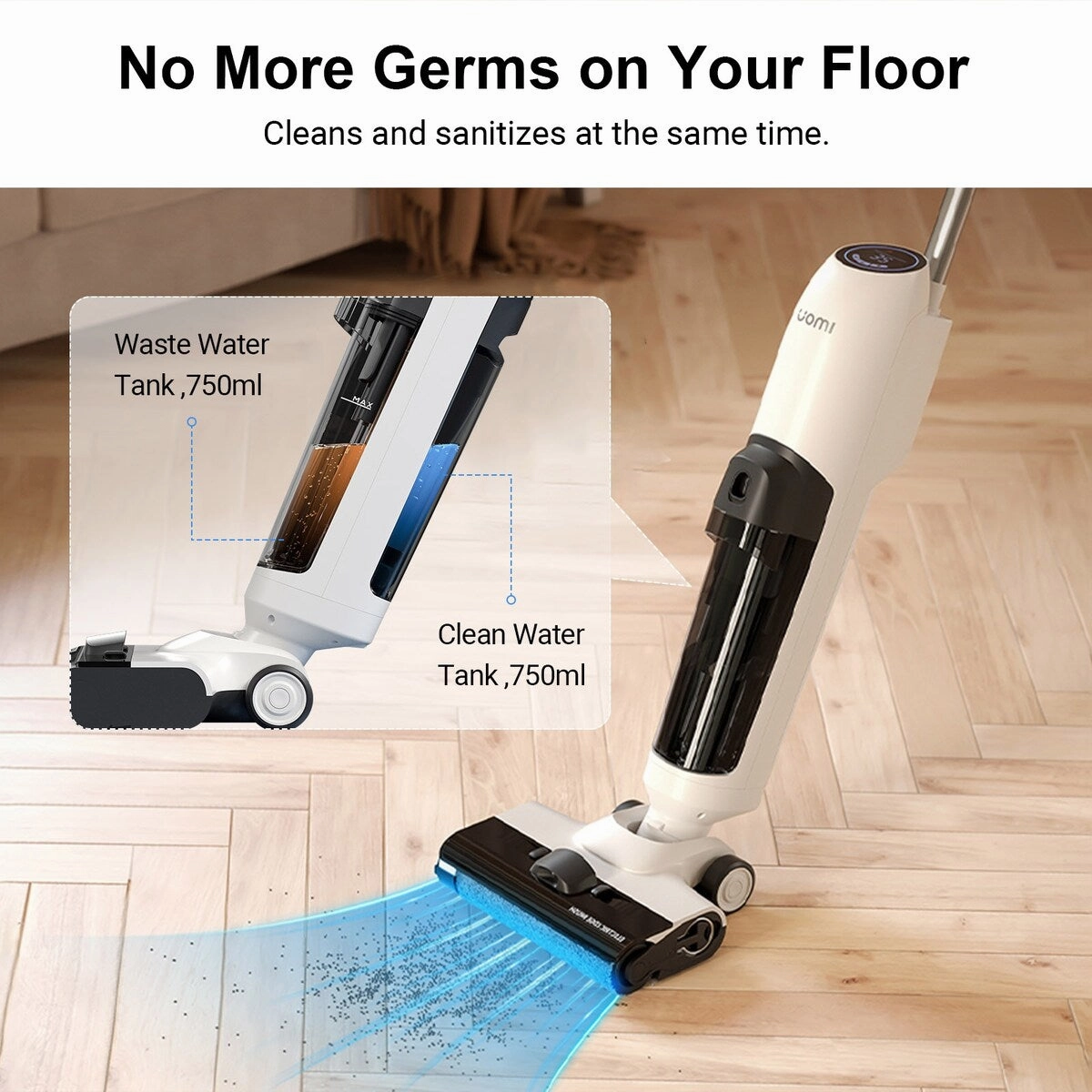Imou SV1 Smart Cordless Wet & Dry Vacuum Cleaner. White