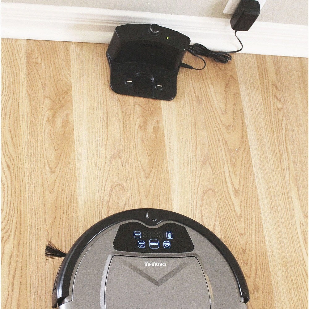 Infinuvo Hovo 620 Robotic Vacuum Cleaner with HEPA Filter and Dry Mop