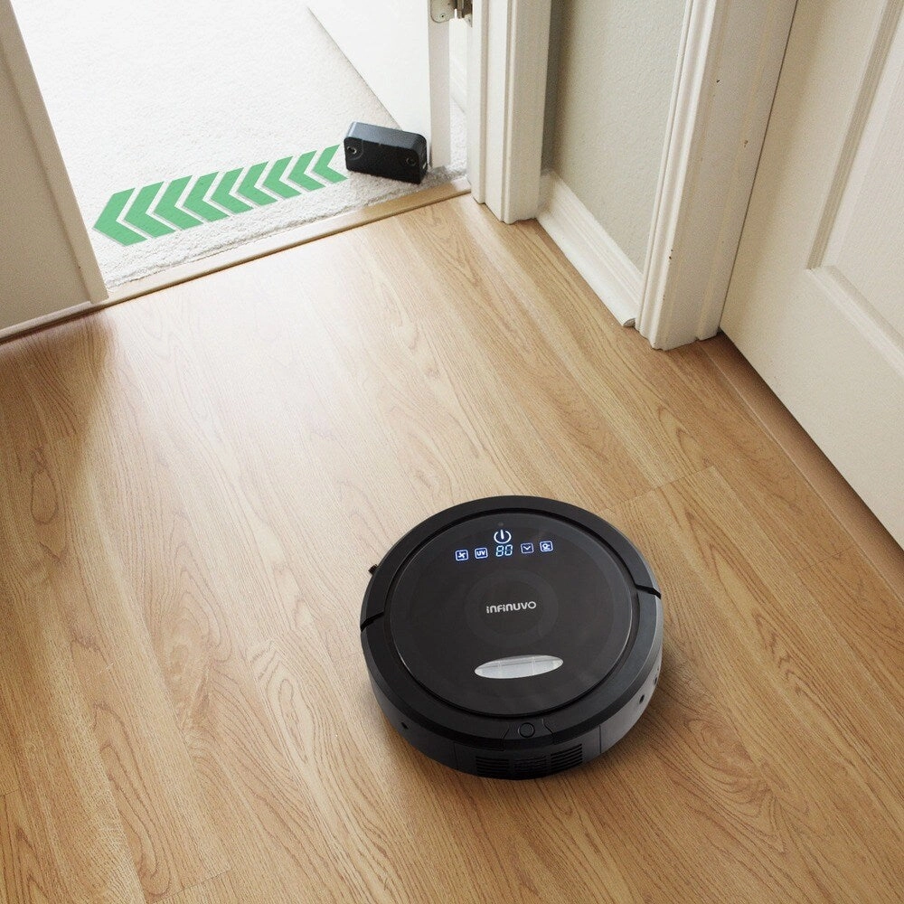 Infinuvo QQ6 Self-Docking Robotic Vacuum Cleaner with HEPA Filter