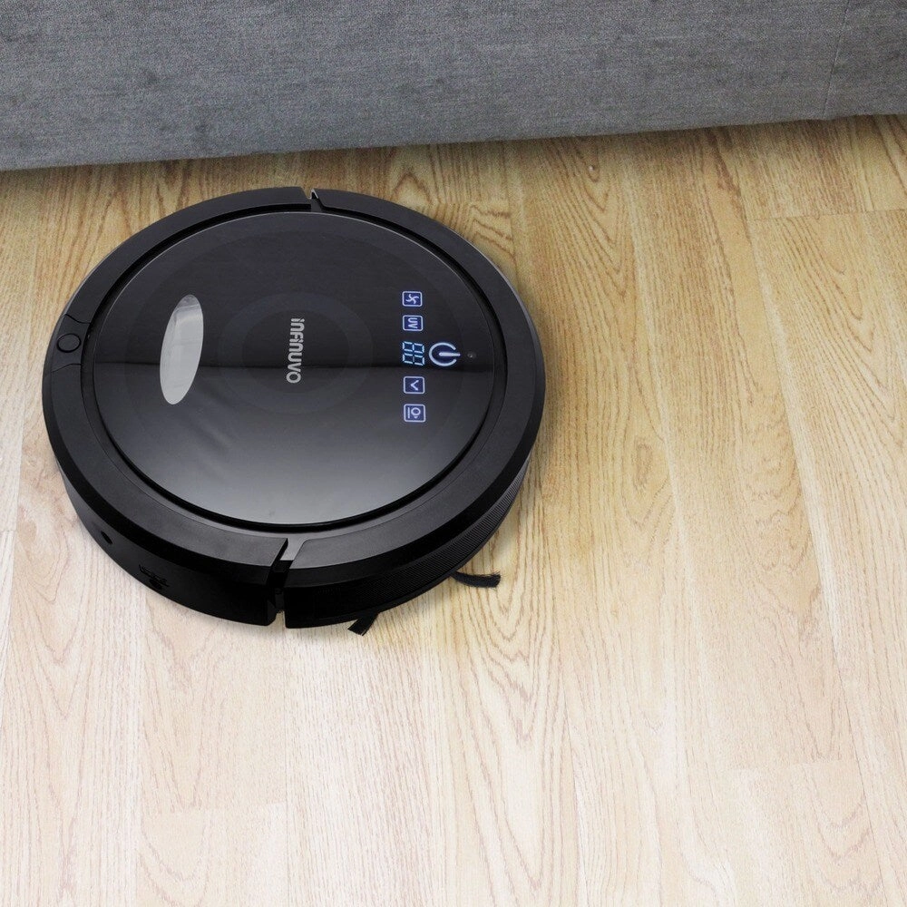 Infinuvo QQ6 Self-Docking Robotic Vacuum Cleaner with HEPA Filter