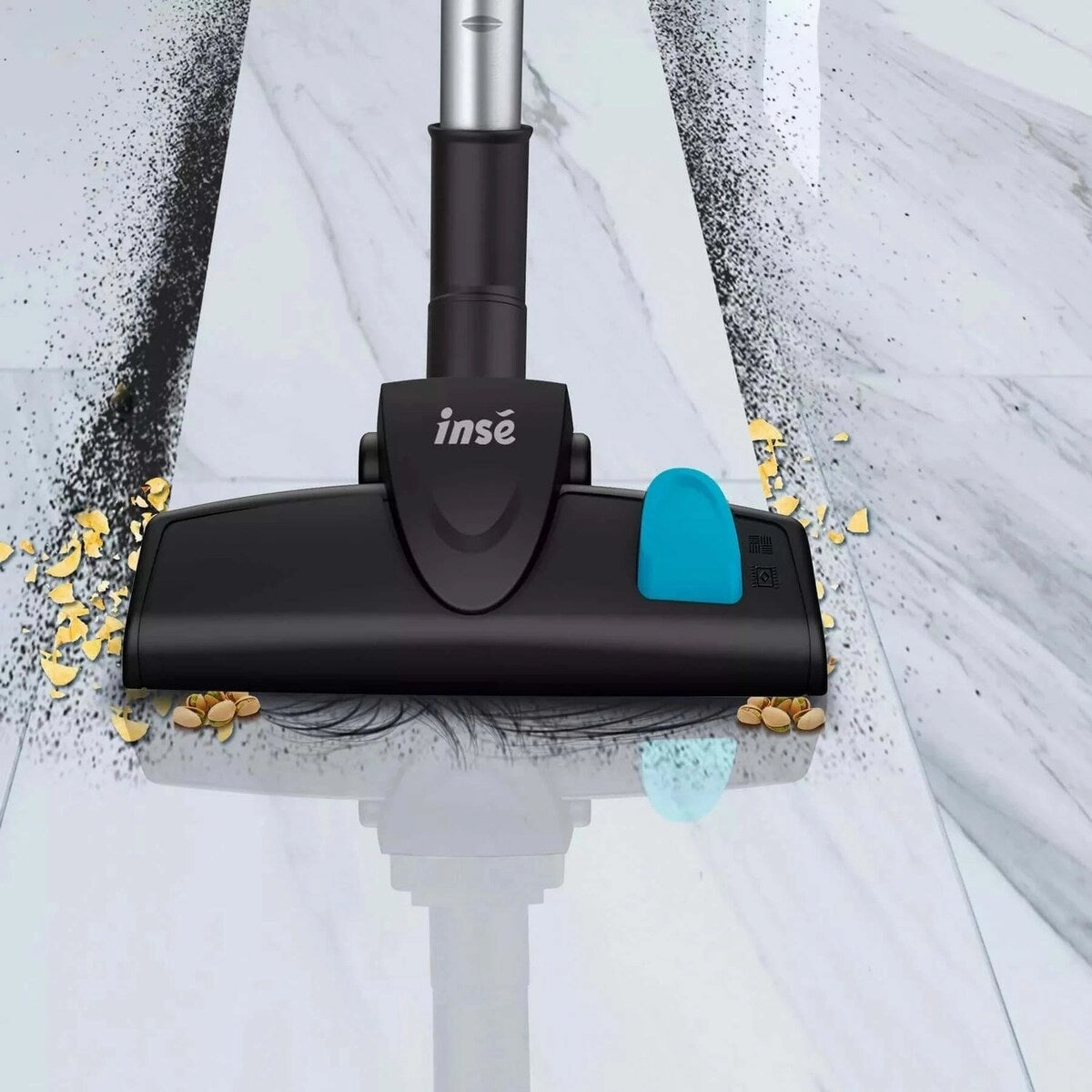 INSE I5 Corded Vacuum Cleaner 600W 18Kpa for Hardwood Floor Pet Hair