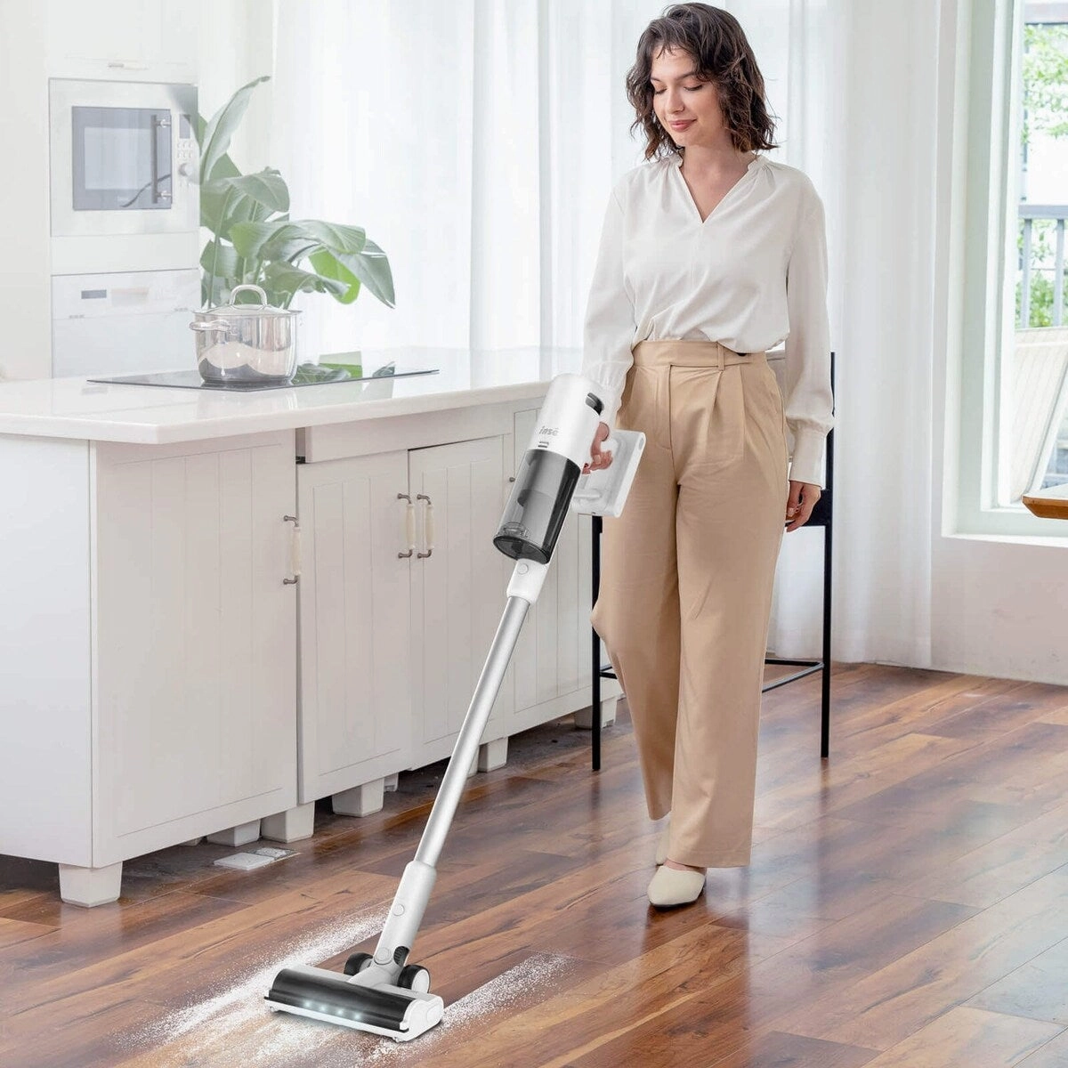 INSE V120 Cordless Vacuum 33Kpa Powerful Suction