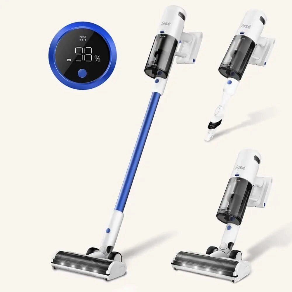 INSE V120 Cordless Vacuum 33Kpa Powerful Suction