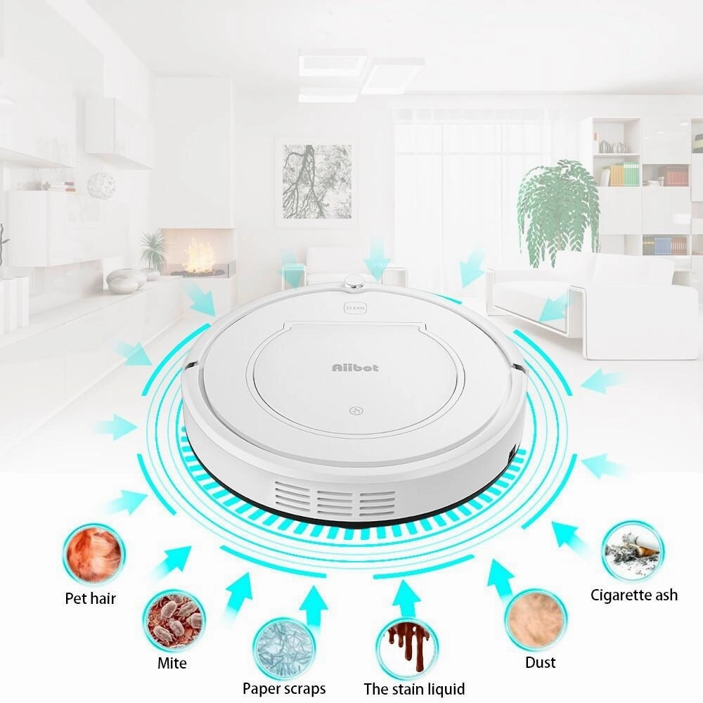 Intelligent Vacuum Cleaner Sweeping Mopping Robot