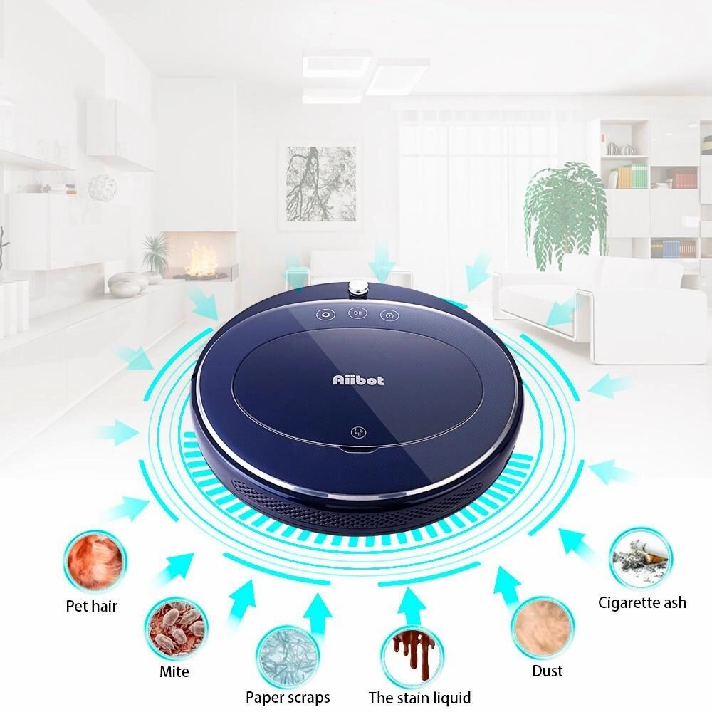 Intelligent Vacuum Cleaner Sweeping Mopping Robot