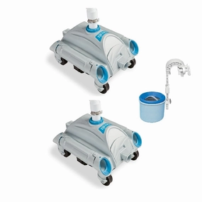 Intex Automatic Above-Ground Pool Vacuum (2 Pack) w/ Automatic Skimmer - 27.1