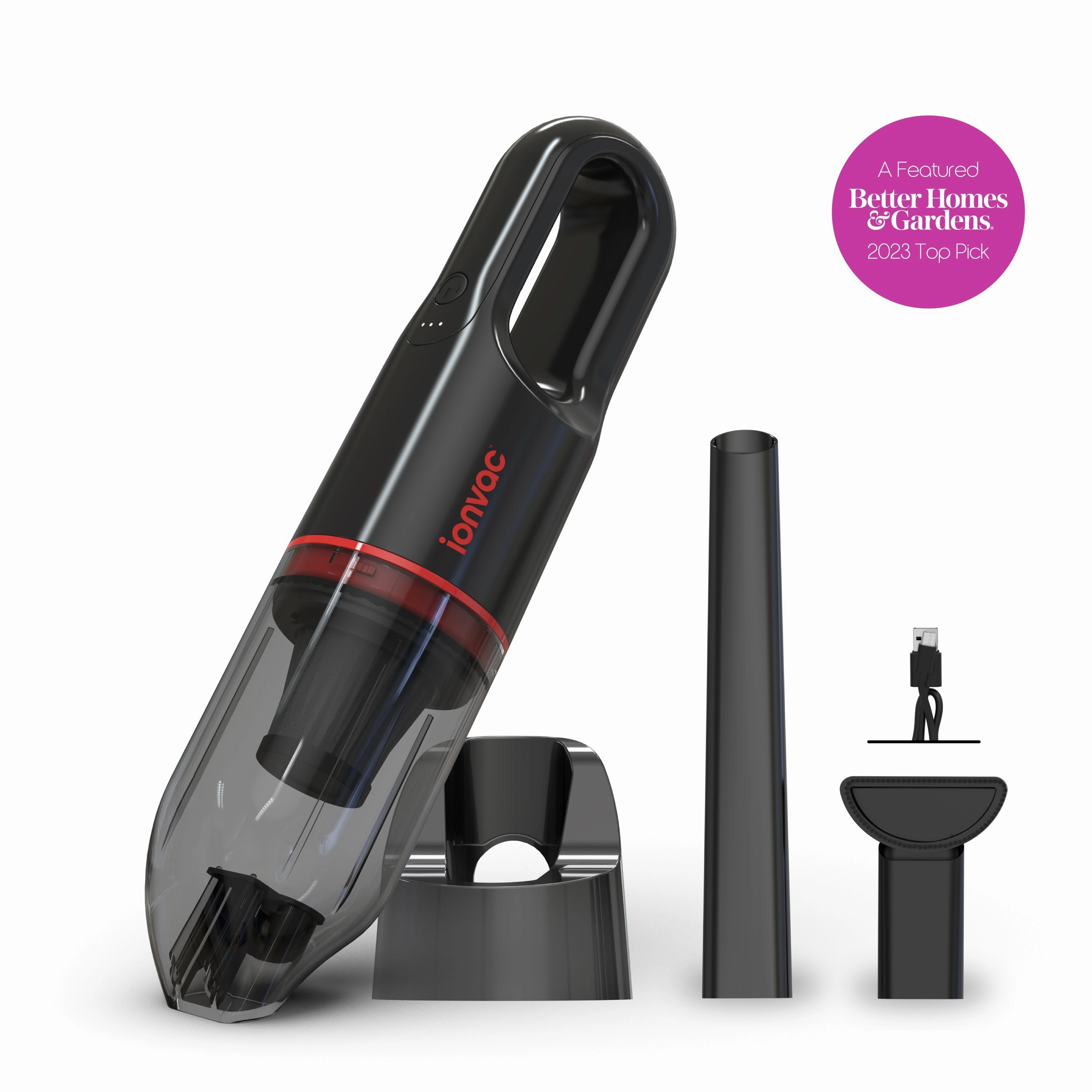 IonVac CORDLESS VACUUM - POWERFUL HAND VAC
