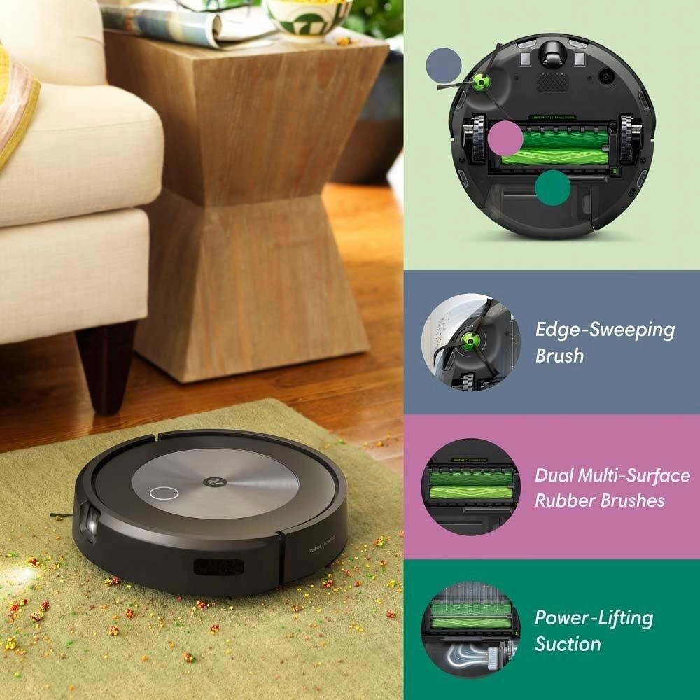 iRobot Roomba j7 Wi-Fi Connected Robot Vacuum Kit With iRobot M6 Mop