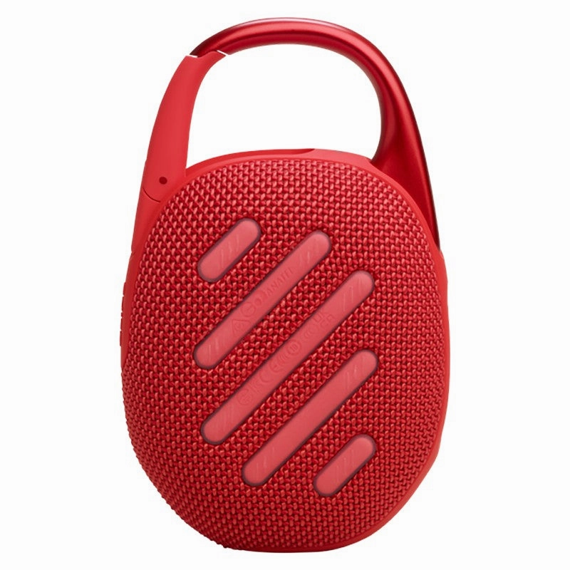 JBL Clip 5 Wireless Portable Bluetooth Speaker - Red | JBLCLIP5RED