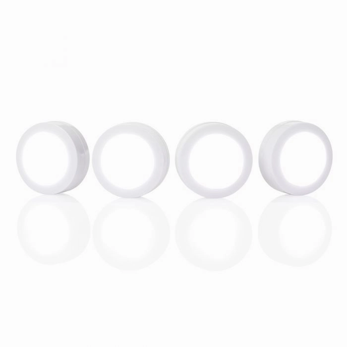 JML Mood Magic Beat Sound-responsive Remote-controlled Wireless LED Lights - Pack of 4 | A001884