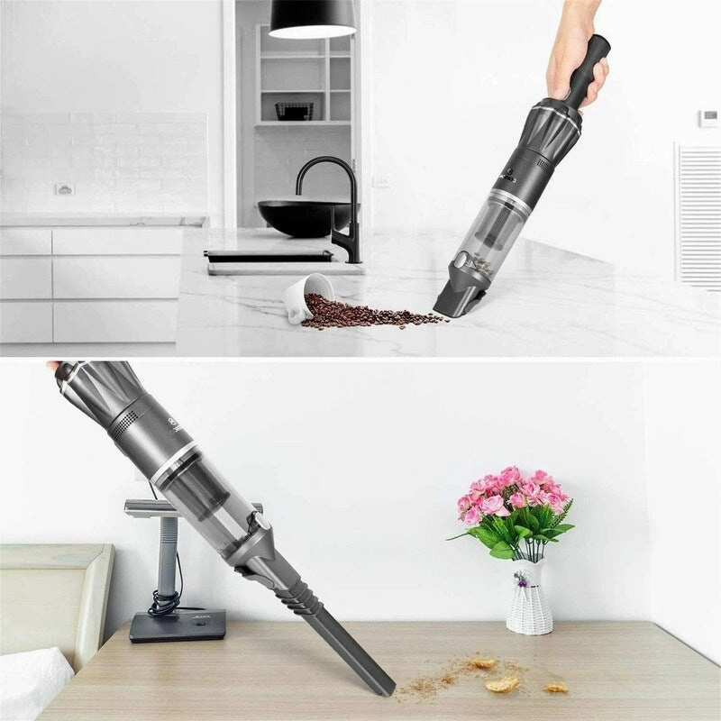 K12M Car Cordless Vacuum Cleaner Quick Charge 12kpa Handheld H13 HEPA