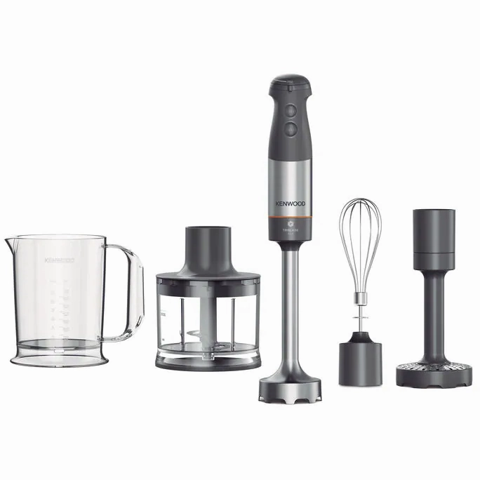 Kenwood 1000W Triblade XL  Hand Blender - Grey | HBM60.307GY