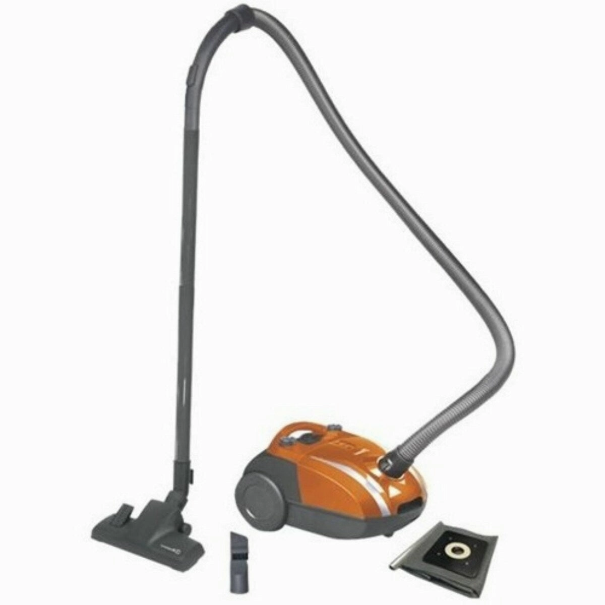 Koblenz Mystic Canister Vacuum Cleaner - Orange/Gray