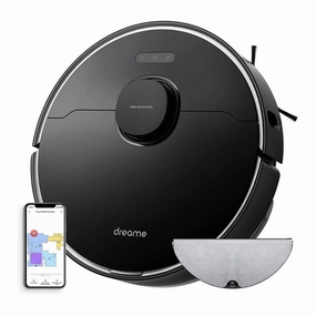 L10 Pro Robot Vacuum and Mop 150 Min Runtime in Black
