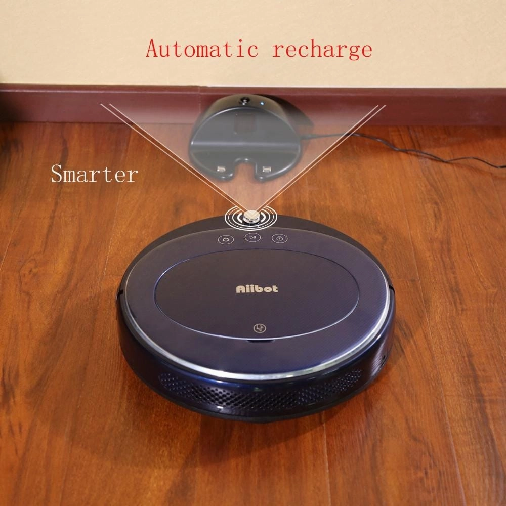 Low Noise Intelligent Vacuum Cleaner Sweeping Robot Self-refilling Four Cleaning