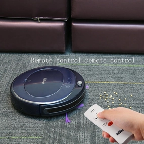 Low Noise Intelligent Vacuum Cleaner Sweeping Robot Self-refilling Four Cleaning