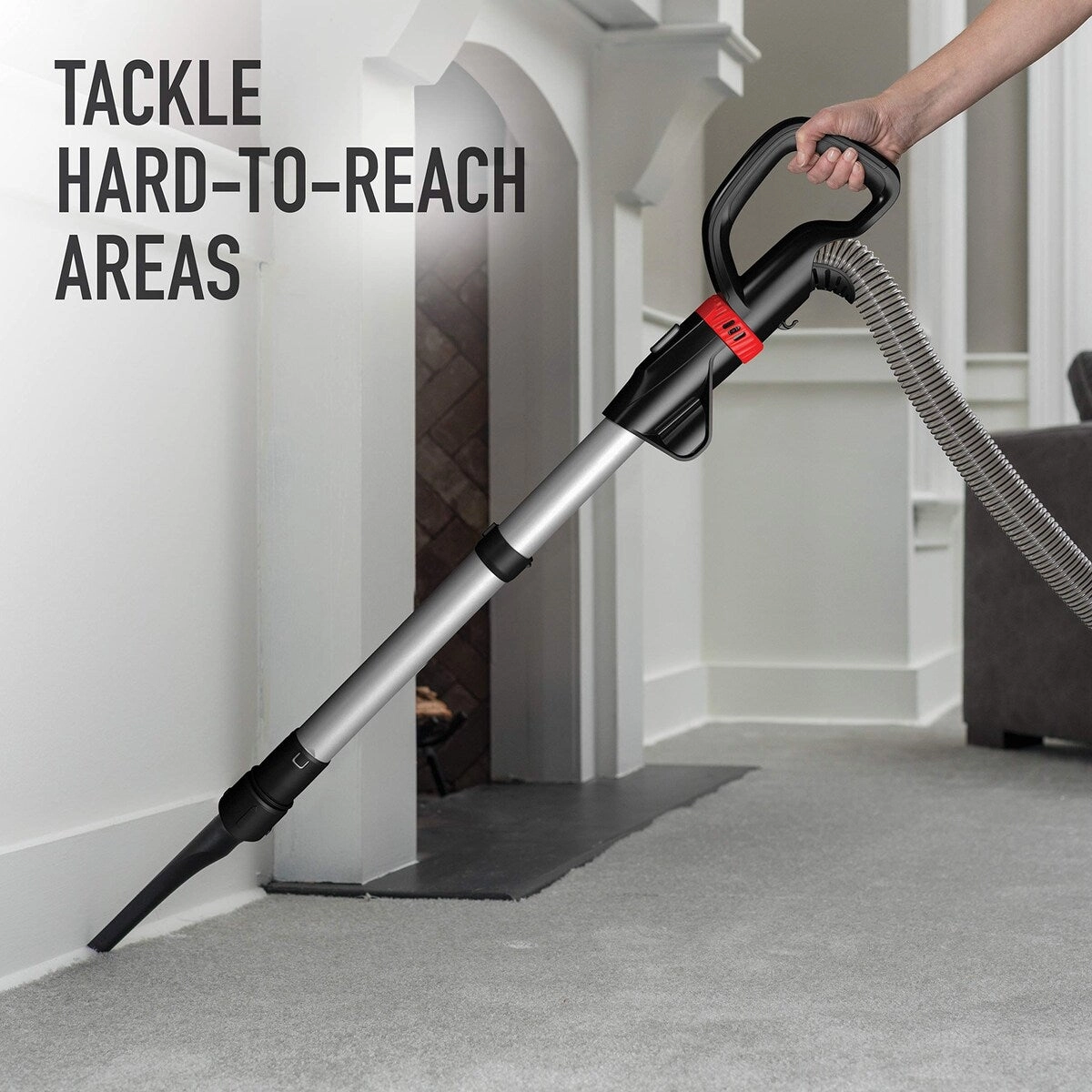 MAXLife Pro Pet Swivel Bagless Upright Vacuum Cleaner. HEPA Media Filtration. For Carpet and Hard Floor. Black