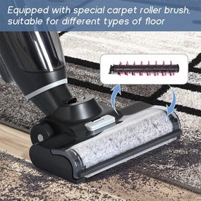 Merax 3-in-1 Floor Cleaner Wireless Wet and Dry Vacuum Cleaner