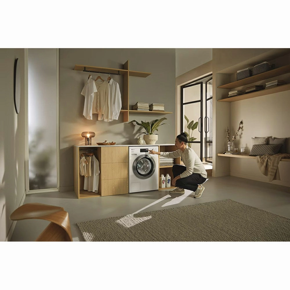 Miele 10KG Front Loader Freestanding Washing Machine - Lotus White | WEK365