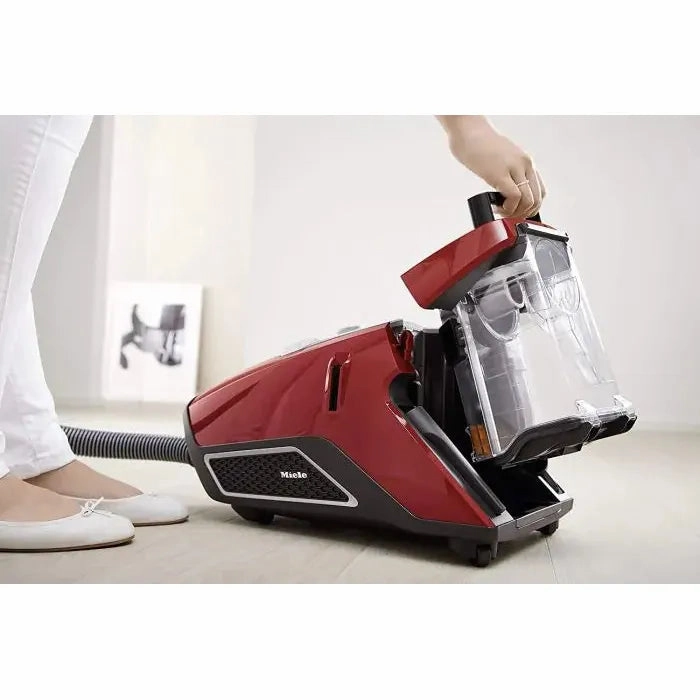 Miele Blizzard CX1 Cat and Dog Powerline Bagless Cylinder Vacuum Cleaner - Autumn Red | CX1BLIZZCATD