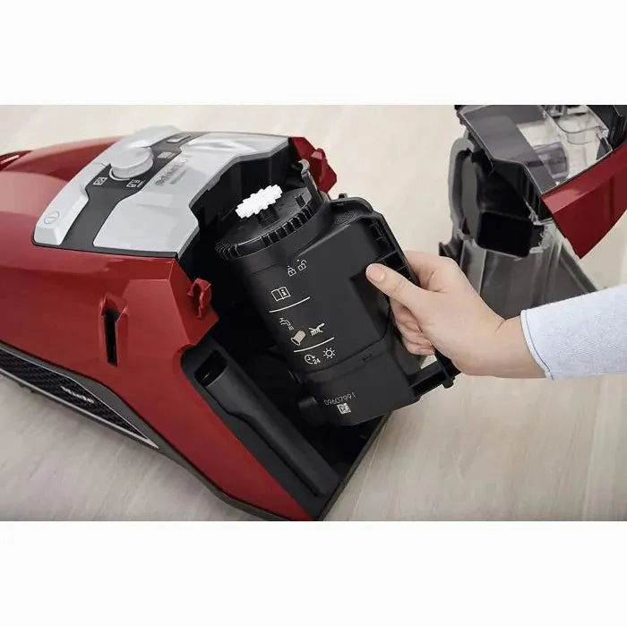 Miele Blizzard CX1 Cat and Dog Powerline Bagless Cylinder Vacuum Cleaner - Autumn Red | CX1BLIZZCATD