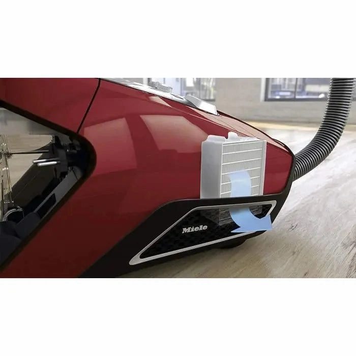 Miele Blizzard CX1 Cat and Dog Powerline Bagless Cylinder Vacuum Cleaner - Autumn Red | CX1BLIZZCATD