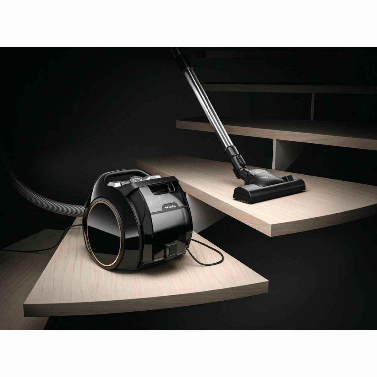 Miele Boost CX1 Cat & Dog PowerLine Bagless Cylinder Vacuum Cleaner - Obsidian Black | BOOSTCX1CTDOG