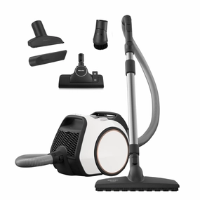 Miele Boost CX1 Parquet. Lotus White - Canister Vacuum