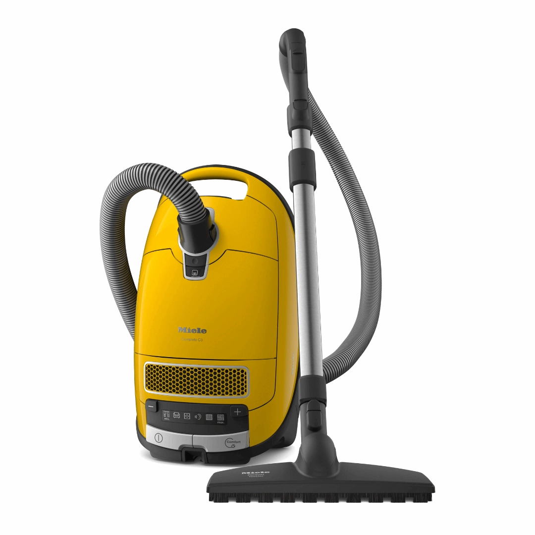 Miele Complete C3 Calima. Curry Yellow - Canister Vacuum