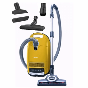 Miele Complete C3 Calima. Curry Yellow - Canister Vacuum